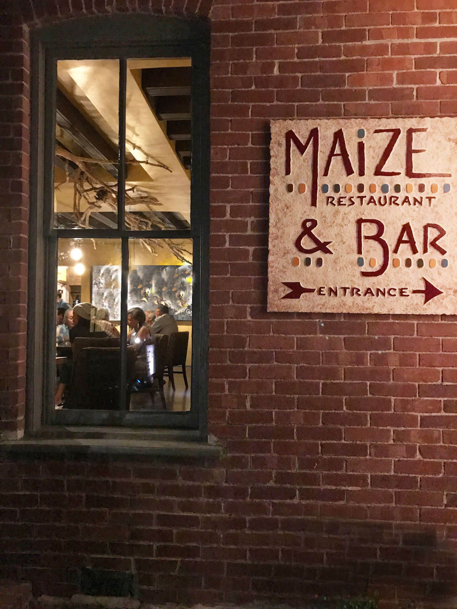 Maize restaurant